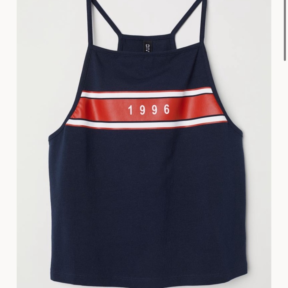 Cute summer tank with a 1996 feature 🔥🔥